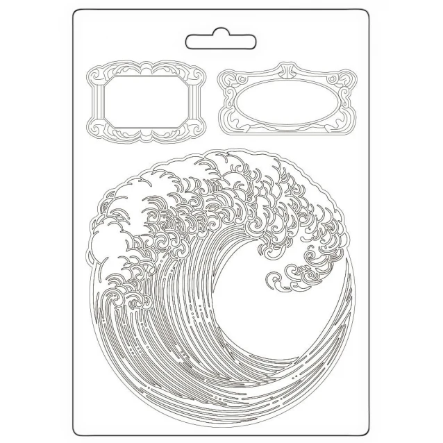 Stamperia Φόρμα Πηλού A5 Silent Sea Wave