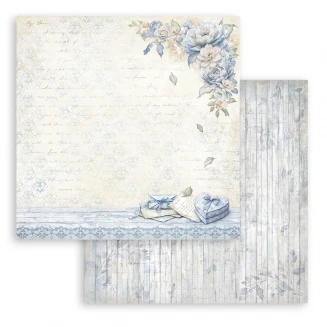 Stamperia Χαρτί Scrapbooking 30,5X30,5cm Διπλής Όψης Timeless Heart Box