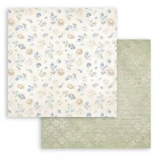 Stamperia Χαρτί Scrapbooking 30,5X30,5cm Διπλής Όψης Timeless Roses Tapestry