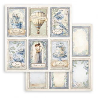 Stamperia Χαρτί Scrapbooking 30,5X30,5cm Διπλής Όψης Timeless 6 Cards