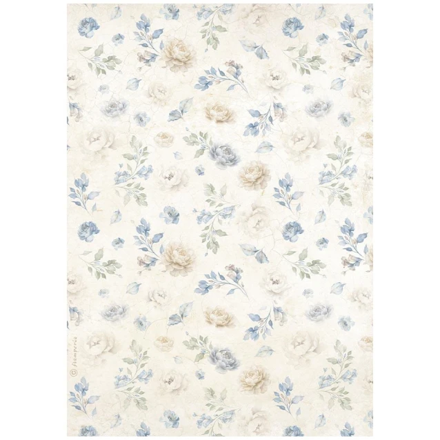 Stamperia Ριζόχαρτο Decoupage A4 (21x29,7cm) Timeless Small Flowers Pattern