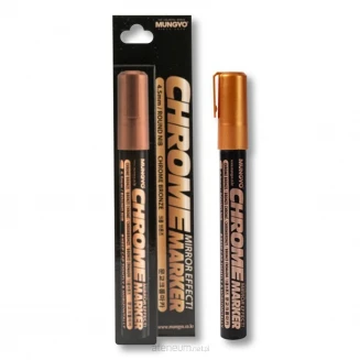 Mungyo Μαρκαδόρος Chrome Bronze Στρογγυλή Μύτη 4.5mm