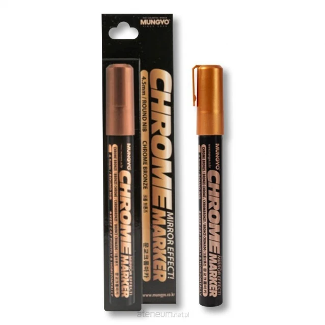 Mungyo Μαρκαδόρος Chrome Bronze Στρογγυλή Μύτη 4.5mm
