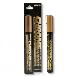 Mungyo Μαρκαδόρος Chrome Gold Στρογγυλή Μύτη 4.5mm