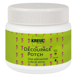 Kreul 150ml Art Potch Κόλλα και Βερνίκι Decoupage Σατινέ