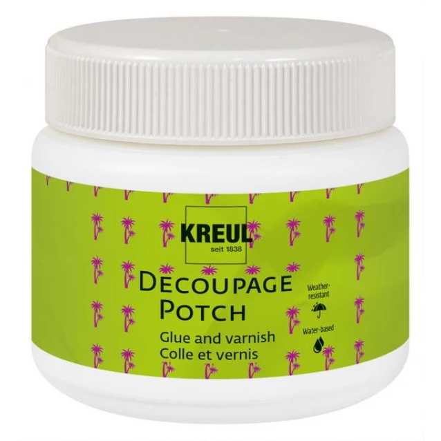 Kreul 150ml Art Potch Κόλλα και Βερνίκι Decoupage Σατινέ