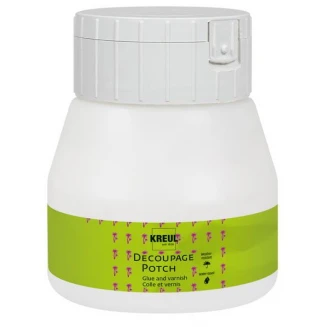 Kreul 250ml Art Potch Κόλλα και Βερνίκι Decoupage Σατινέ