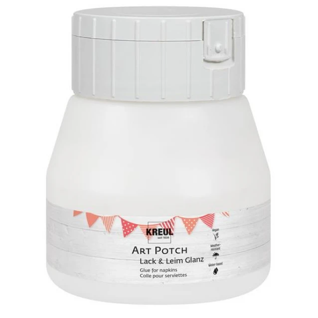 Kreul 250ml Art Potch Κόλλα και Βερνίκι Decoupage Γυαλιστερό