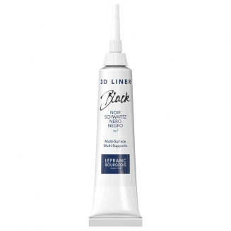 Lefranc & Bourgeois 20ml 3D Περίγραμμα Μαύρο
