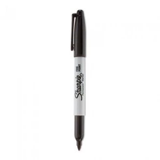 Sharpie Μαρκαδόρος Διαρκείας Fine Μαύρος