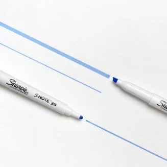 Sharpie 16 Μαρκαδόροι Διπλής Μύτης Υπογράμμισης και Ζωγραφικής