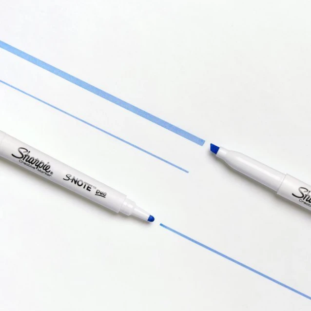 Sharpie 16 Μαρκαδόροι Διπλής Μύτης Υπογράμμισης και Ζωγραφικής
