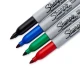 Sharpie 4 Μαρκαδόροι Διαρκείας Fine