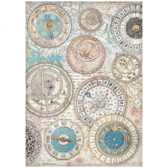 Stamperia Ριζόχαρτο Decoupage A4 (21x29,7cm) Venice City of Art Zodiac