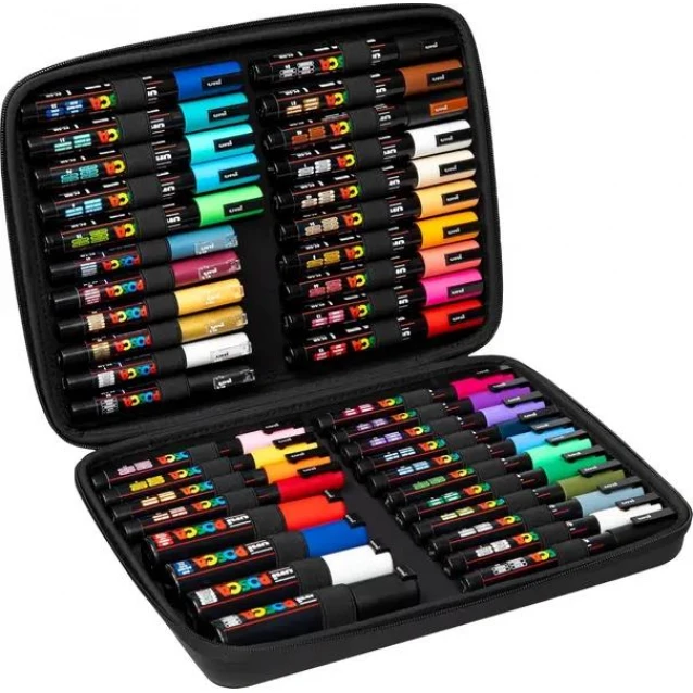 Posca Fine Arts Case Υφασμάτινη Κασετίνα Limited Edition με 40 Μαρκαδόρους