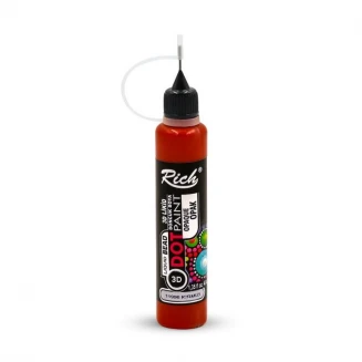 Rich 40ml 3D Dot Paint Red