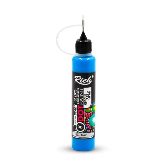 Rich 40ml 3D Dot Paint Blue