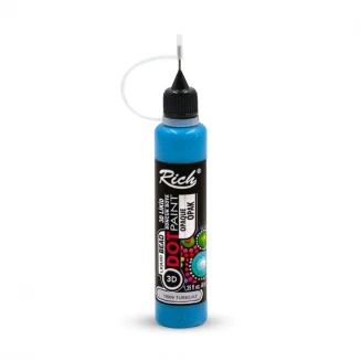 Rich 40ml 3D Dot Paint Turquoise