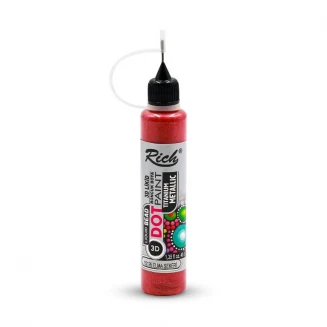 Rich 40ml 3D Dot Paint Metallic Apple Sugar