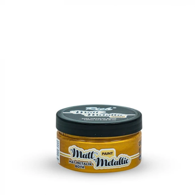 Rich 100ml Μεταλλικό Ματ Χρώμα 333 Antique Gold