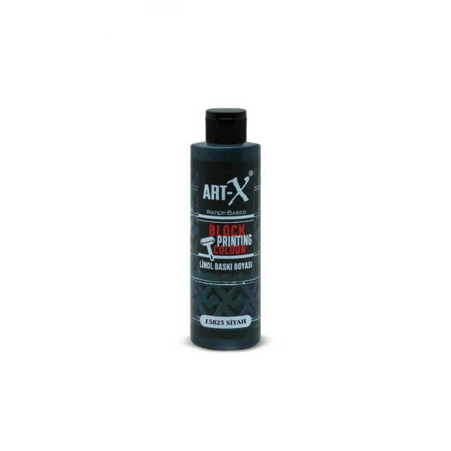 Art-X 60ml Μελάνη Τυπώματος Blockprint Black