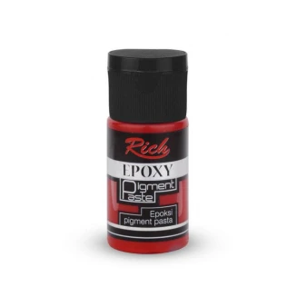 Rich 25ml Epoxy Pigment Paste Flag Red