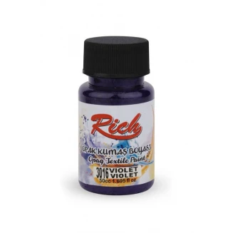 Rich 50ml Χρώμα Υφάσματος Violet