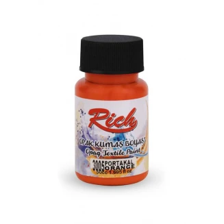 Rich 50ml Χρώμα Υφάσματος Orange