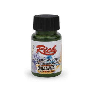 Rich 50ml Χρώμα Υφάσματος Green