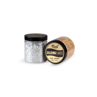 Rich 250ml Νιφάδες Χρυσώματος Silver