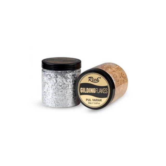 Rich 250ml Νιφάδες Χρυσώματος Silver