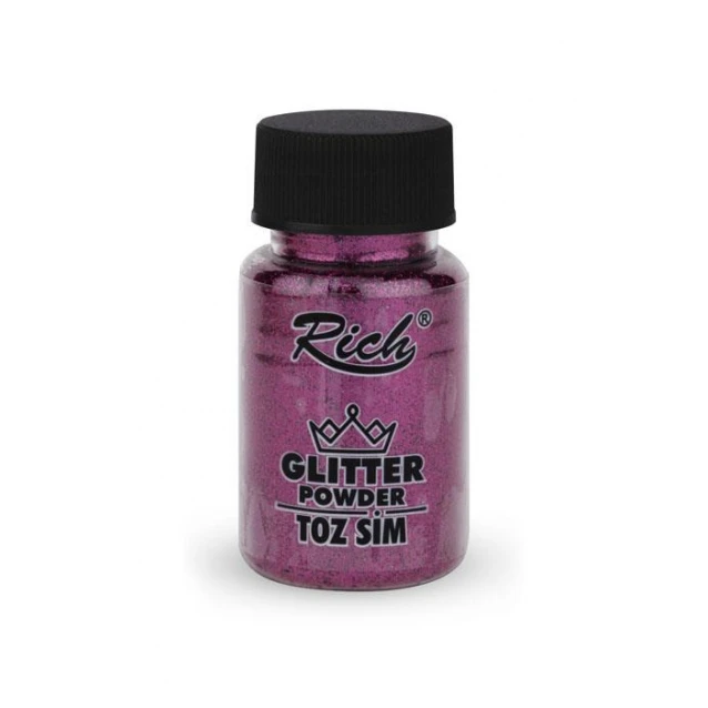 Rich 50ml Σκόνη Glitter 4598 Fuchsia