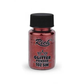 Rich 50ml Σκόνη Glitter 4599 Red