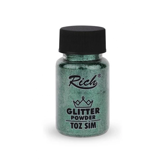 Rich 50ml Σκόνη Glitter 4601 Green