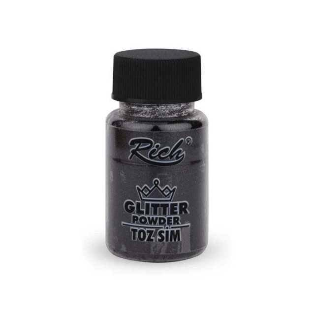Rich 50ml Σκόνη Glitter 4621 Black