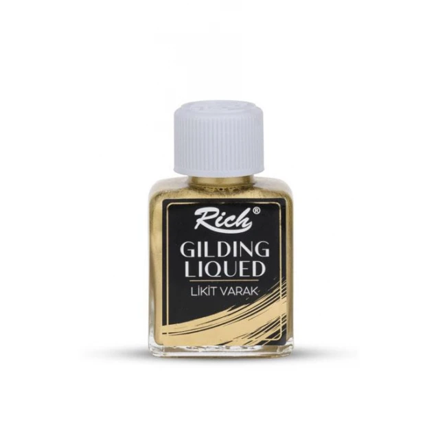 Rich 75ml Μεταλλικό Χρώμα Επιχρύσωσης 9677 Antique Gold