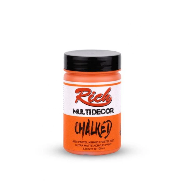 Rich 100ml Χρώμα Κιμωλίας 3616 Pastel Red