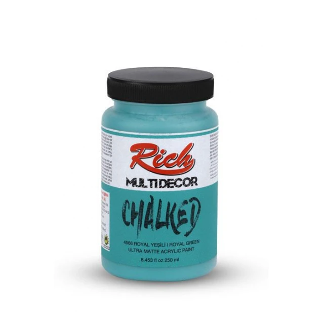 Rich 250ml Χρώμα Κιμωλίας 4566 Royal Green