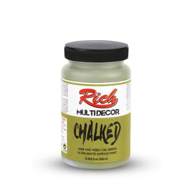 Rich 250ml Χρώμα Κιμωλίας 4568 Olive Green