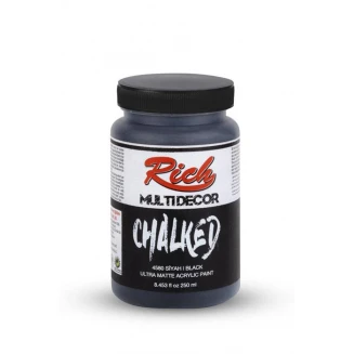 Rich 250ml Χρώμα Κιμωλίας 4580 Black