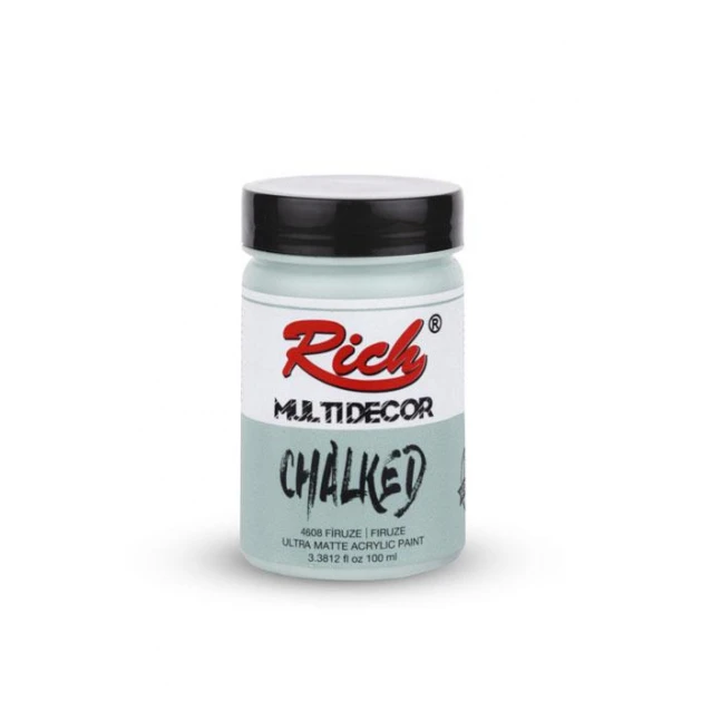 Rich 100ml Χρώμα Κιμωλίας 6538 Turquoise Blue