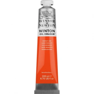 Winsor & Newton 200ml Winton Oil Scarlet Lake