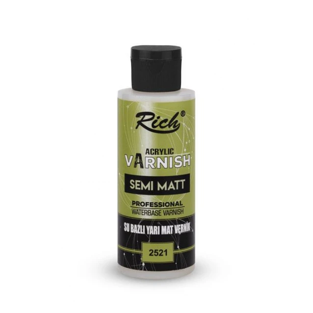 Rich 120ml Σατινέ Βερνίκι Νερού