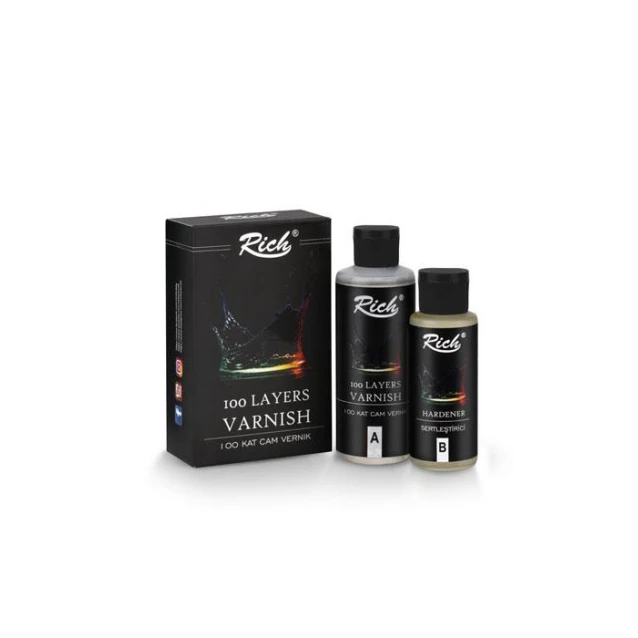Rich 120+60ml Βερνίκι 2 Συστατικών 100 Layers