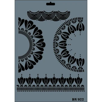 Rich Stencil Δαντέλα 25x35cm 922