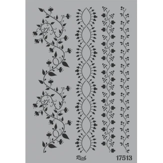 Rich Stencil 33x48cm -17513