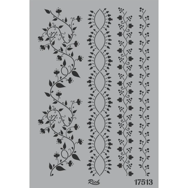 Rich Stencil 33x48cm -17513