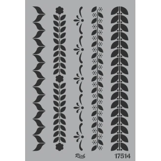 Rich Stencil 33x48cm -17514