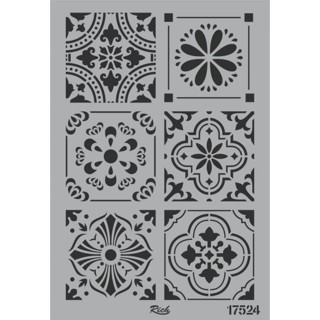 Rich Stencil 33x48cm -17524