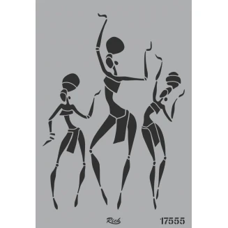 Rich Stencil 33x48cm -17555